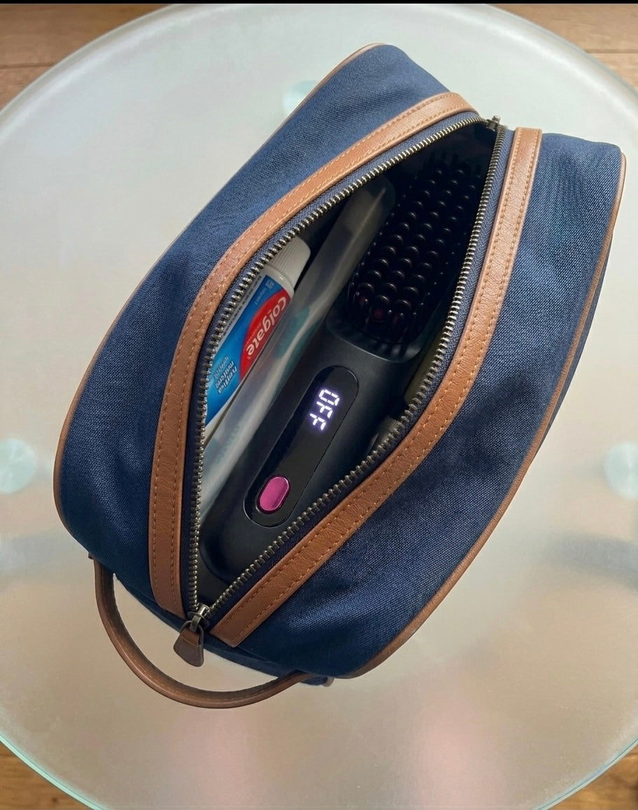 Brosse lissante compacte Mylisseo, idéale pour le voyage 